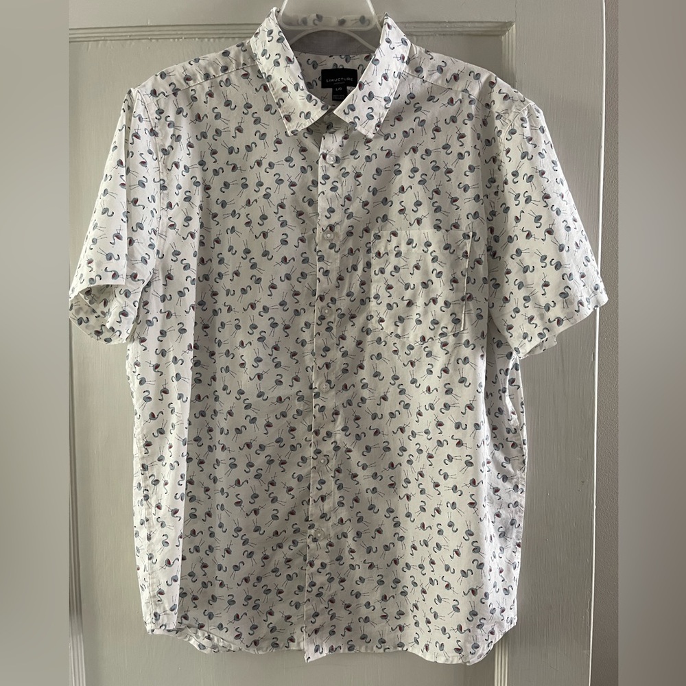 Short Sleeve Dress shirt Made By Structure